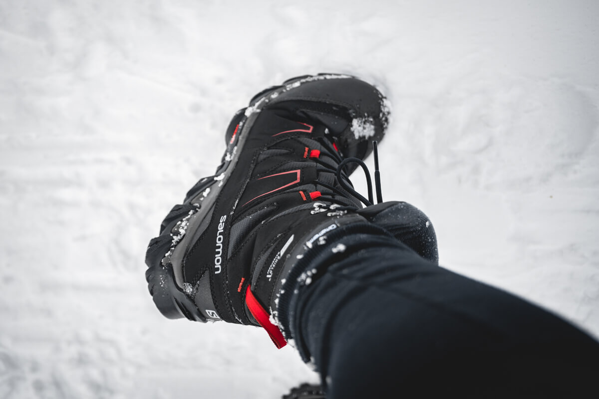 Intentie Document schieten Test des chaussures de neige Salomon Snowpine waterproof - Wild Spot